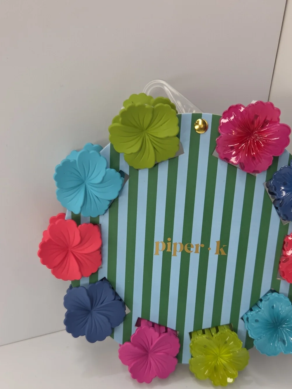 💙▪️Piper k ▪️ Floral Mini Claw Hair Clips Set Of 10